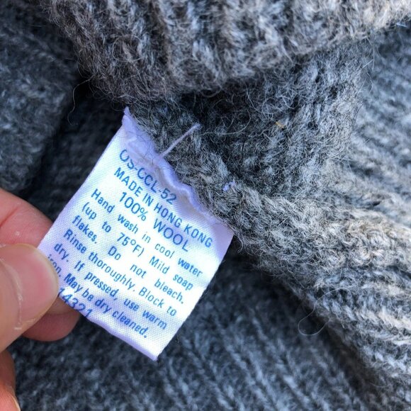 VTG 90s PRINGLE OF SCOTLAND Sweater XL 100% Scottish Shetland Wool Knit Mens - Picture 2 of 11